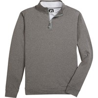 FootJoy Men's Approach 1/4 Zip Golf Pullover, Charcoal