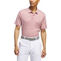 adidas Men's Ultimate 365 Jacquard Golf Polo, Scarlet