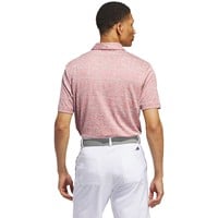 adidas Men's Ultimate 365 Jacquard Golf Polo, Scarlet