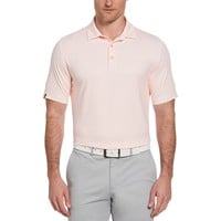 Callaway Men's Swing Tec Foulard Print Golf Polo, Peach