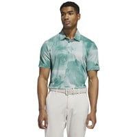 adidas Men's Ult 365 Tour Printed Cool Feel Golf Polo, Green