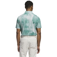 adidas Men's Ult 365 Tour Printed Cool Feel Golf Polo, Green