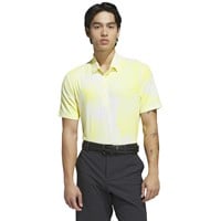adidas Men's Ult 365 Tour Printed Cool Feel Golf Polo, Yellow