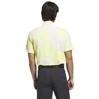 adidas Men's Ult 365 Tour Printed Cool Feel Golf Polo, Yellow