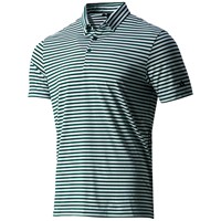 adidas Men's Ult Stripe Golf Polo, Green