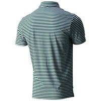 adidas Men's Ult Stripe Golf Polo, Green