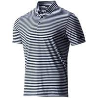 adidas Men's Ult Stripe Golf Polo, Navy
