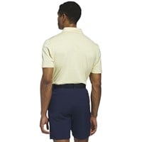 adidas Men's Ult Stripe Golf Polo, Yellow
