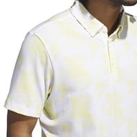adidas Men's Go To Printed Golf Polo, Yellow