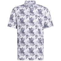 adidas Men's Go To Printed Golf Polo, White