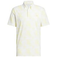 adidas Men's Go To Printed Golf Polo, Yellow