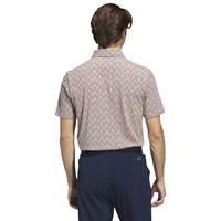 adidas Men's Go To Printed Stripe Golf Polo, Cardinal