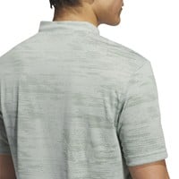 adidas Men's Ult 365 Printed Banded Collar Golf Shirt, Green