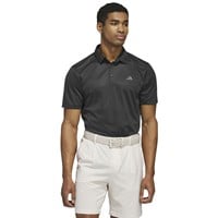 adidas Men's Core Allover Print Golf Polo, Black