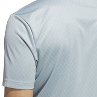 adidas Men's Core Allover Print Golf Polo, Blue