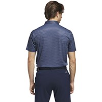 adidas Men's Core Allover Print Golf Polo, Navy