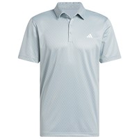 adidas Men's Core Allover Print Golf Polo, Blue