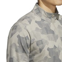 adidas Men's Go To Printed Golf Pullover, Beige