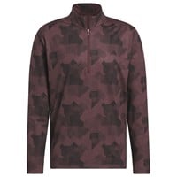 adidas Men's Go To Printed Golf Pullover, Cardinal