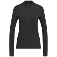 adidas Women's Ult 365 Solid 1/4 Zip Golf Pullover, Black