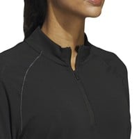 adidas Women's Ult 365 Solid 1/4 Zip Golf Pullover, Black
