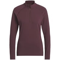 adidas Women's Ult 365 Solid 1/4 Zip Golf Pullover, Cardinal