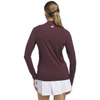 adidas Women's Ult 365 Solid 1/4 Zip Golf Pullover, Cardinal