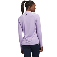 adidas Women's Ult 365 Solid 1/4 Zip Golf Pullover, Purple