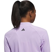 adidas Women's Ult 365 Solid 1/4 Zip Golf Pullover, Purple