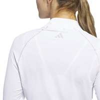 adidas Women's Ult 365 Solid 1/4 Zip Golf Pullover, White