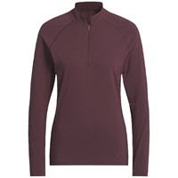 adidas Women's Ult 365 Solid 1/4 Zip Golf Pullover, Cardinal