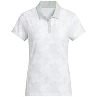 adidas Women's Ult 365 Printed Golf Polo, Silver