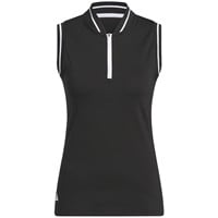 adidas Women's Ult 365 Solid Zip Sleeveless Golf Polo