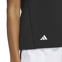 adidas Women's Ult 365 Zip Sleeveless Golf Mock Top, Black