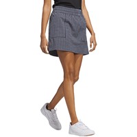 adidas Women's Ultimate365 Gingham Check Golf Skort, Navy