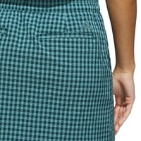 adidas Women's Ultimate365 Gingham Check Golf Skort, Green