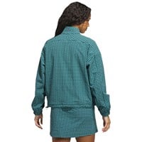 adidas Women's Ult 365 Gingham Check Golf Jacket, Green