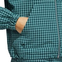 adidas Women's Ult 365 Gingham Check Golf Jacket, Green