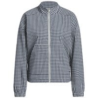 adidas Women's Ult 365 Gingham Check Golf Jacket, Navy