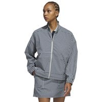 adidas Women's Ult 365 Gingham Check Golf Jacket, Navy