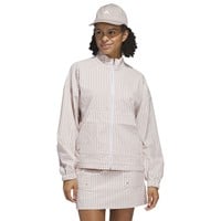 adidas Women's Ult 365 Gingham Check Golf Jacket, Beige