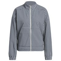 adidas Women's Ult 365 Gingham Check Golf Jacket, Navy