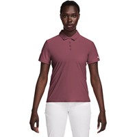 NIKE Women's Victory Mesh Golf Polo, Light Pink