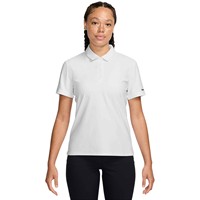 NIKE Women's Victory Mesh Golf Polo, White