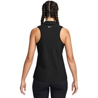 NIKE Women's Victory Sleeveless Golf Polo, Black