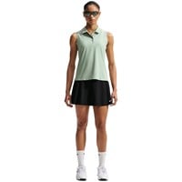 NIKE Women's Victory Sleeveless Golf Polo, Light Green