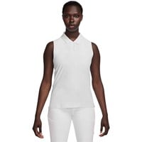 NIKE Women's Victory Sleeveless Golf Polo, White
