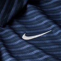 NIKE Women's Victory Stripe Golf Polo, Navy