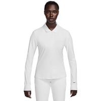 NIKE Women's Victory Long Sleeve Golf Polo, White