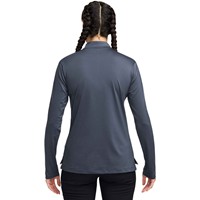 NIKE Women's Victory Dri Fit UV 1/4 Zip Golf Pullover, Navy